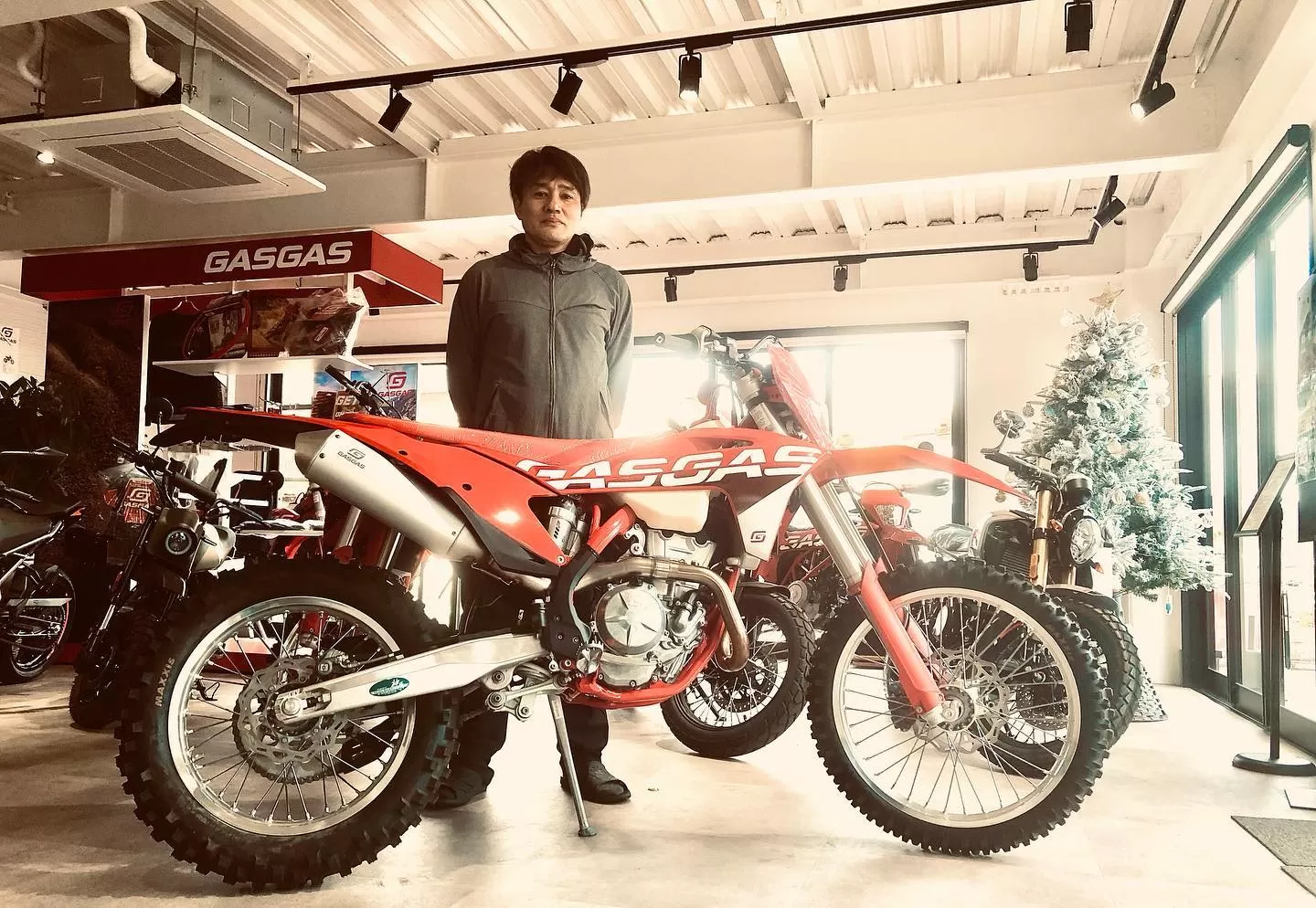 ガスガス納車♪