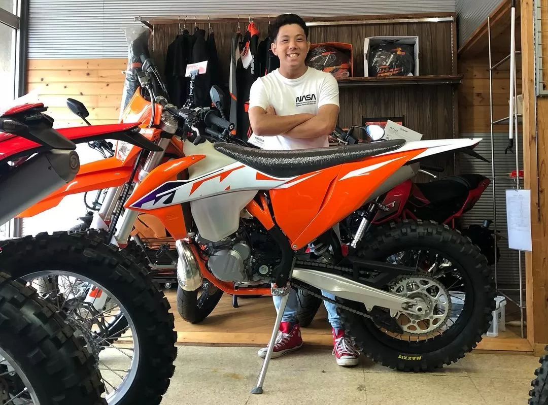 KTM 250EXC 納車