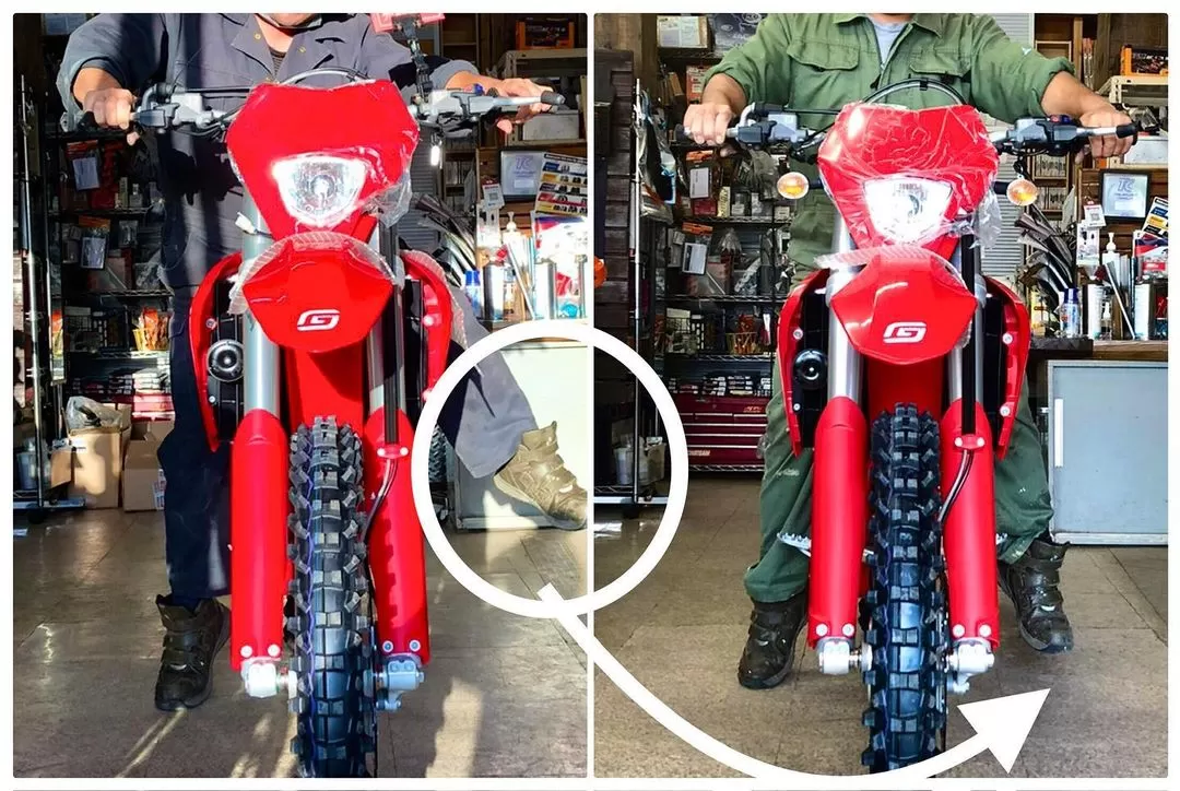 GASGAS「EC250-F」ローダウン！