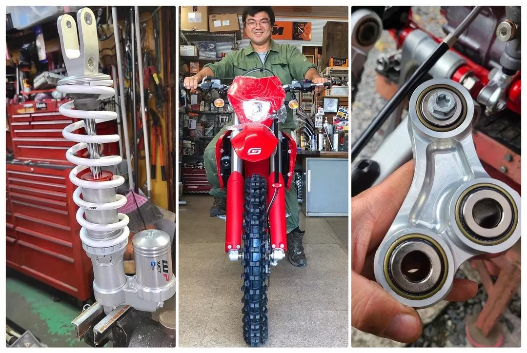 リンク式リアサスペンション