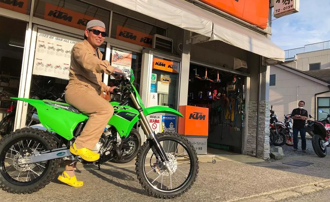 カワサキ「KX112」納車