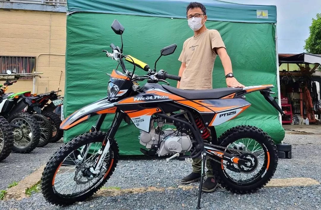 納車nicot「pt125」