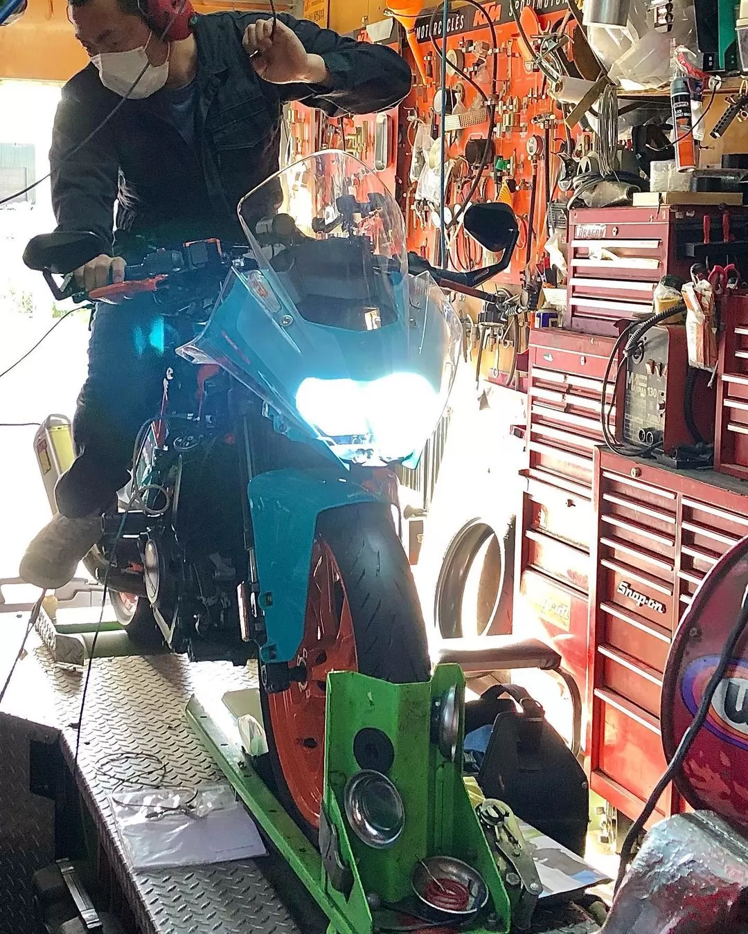 サブコン取り付け