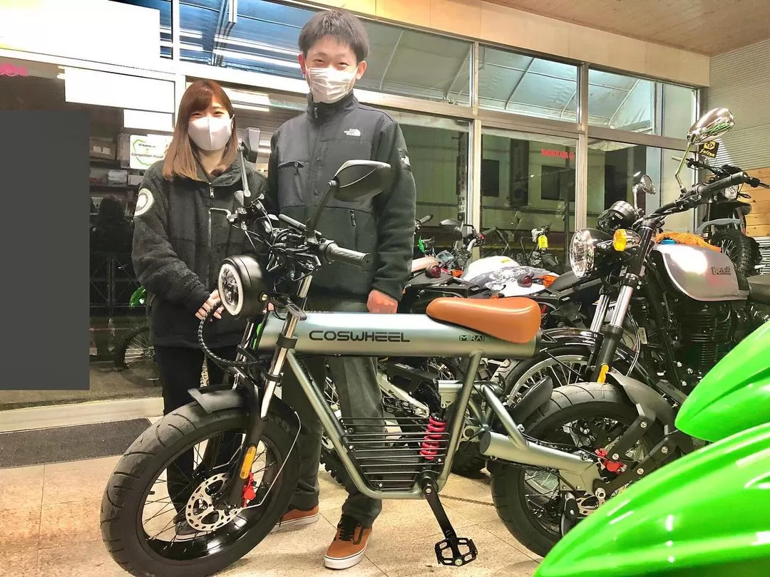 納車COSWHEEL「ミライ」