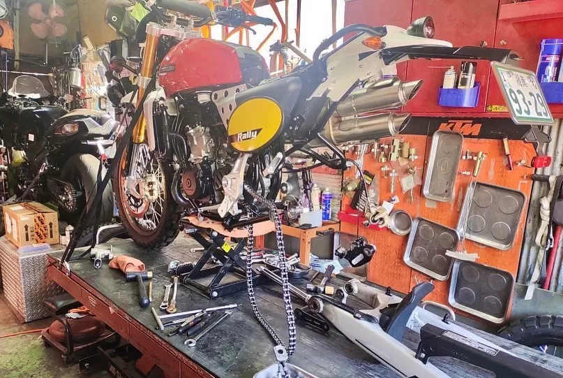 caballero「500rally」整備