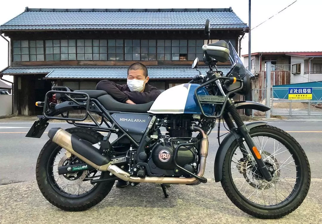 納車 ロイヤルエンフィールド「ヒマラヤン」