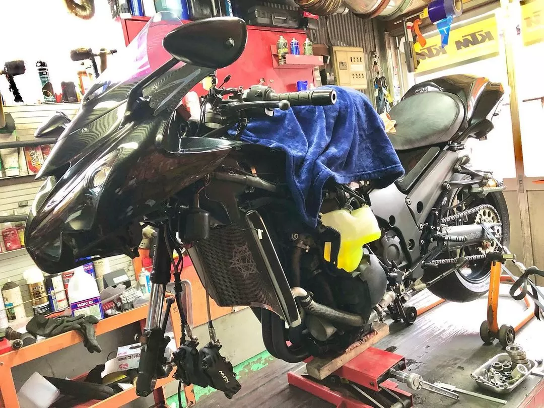 整備 ZX14R（北米・オセアニア仕様）