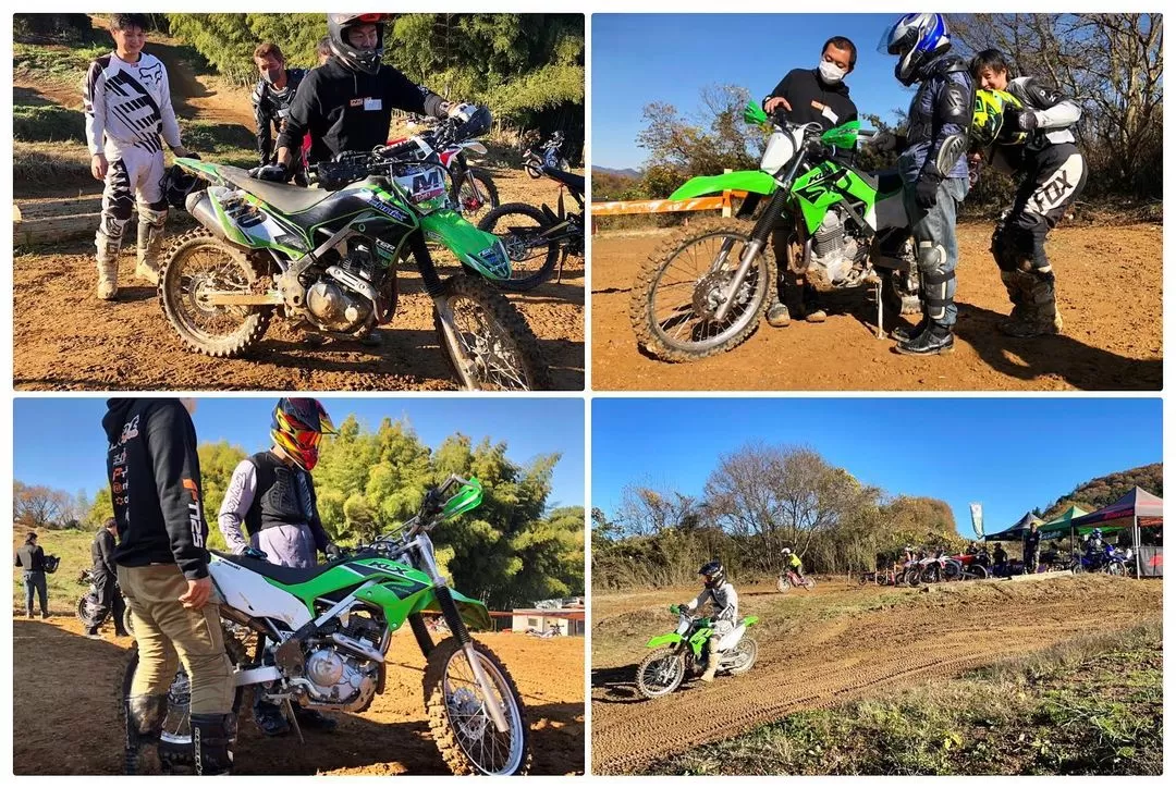 カワサキのオフロード車扱ってます