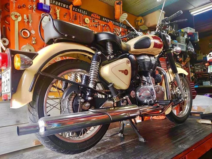 クラシック350オイル交換