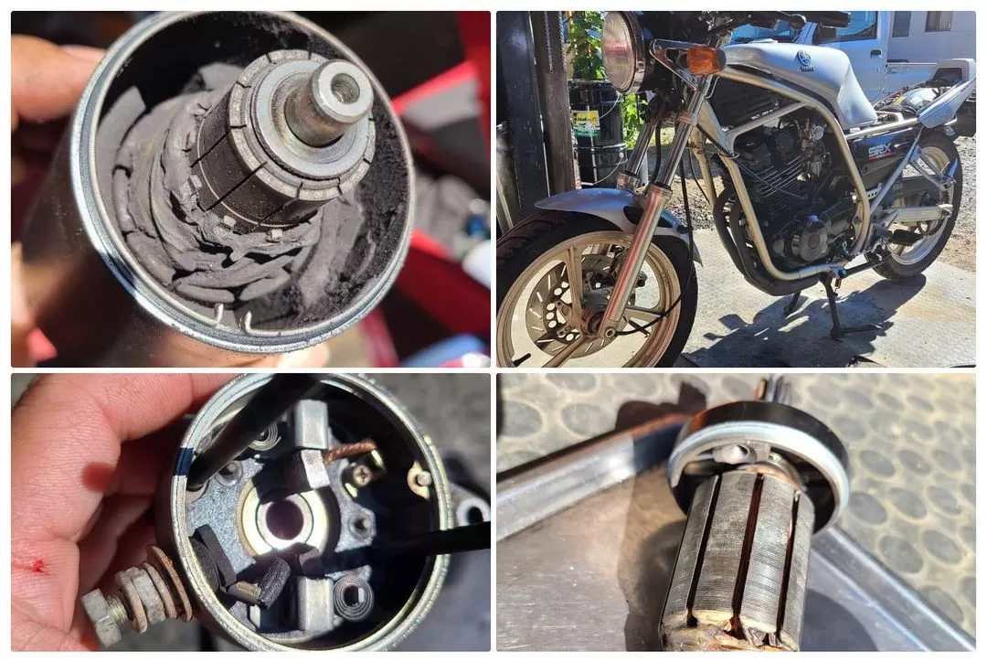 整備 ヤマハ「SRX250」