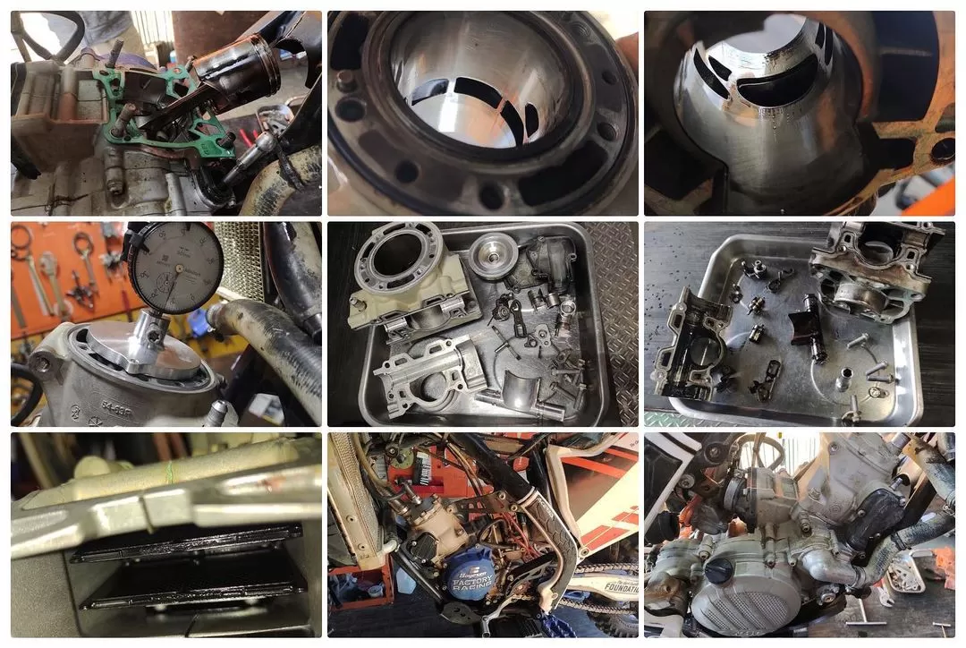 整備 KTM「125SX」2016年モデル