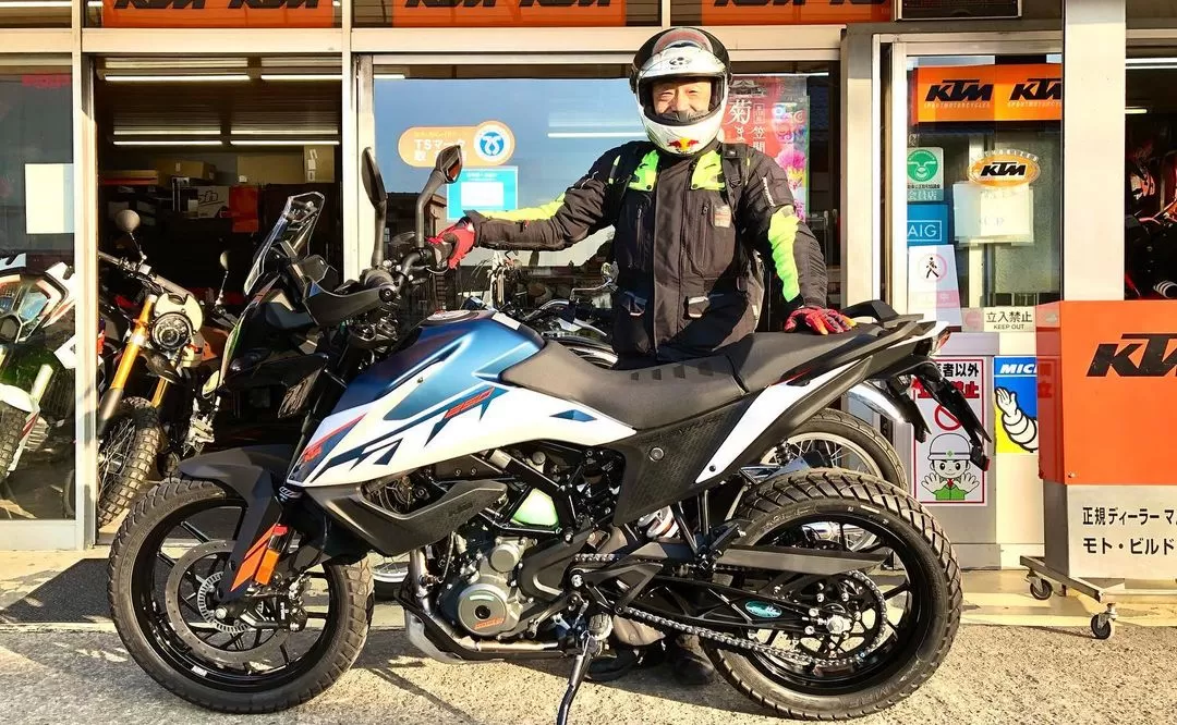 納車 KTM「250adventure」