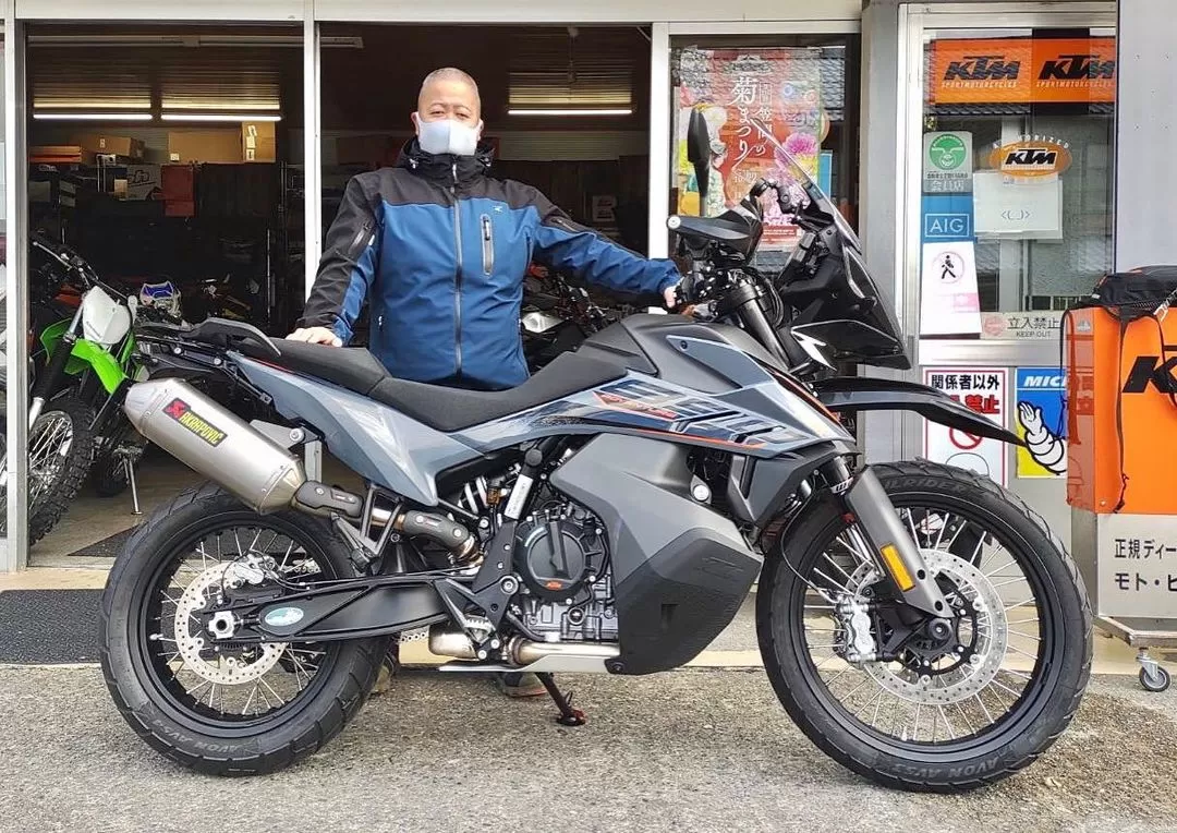 納車 KTM「890adventure」