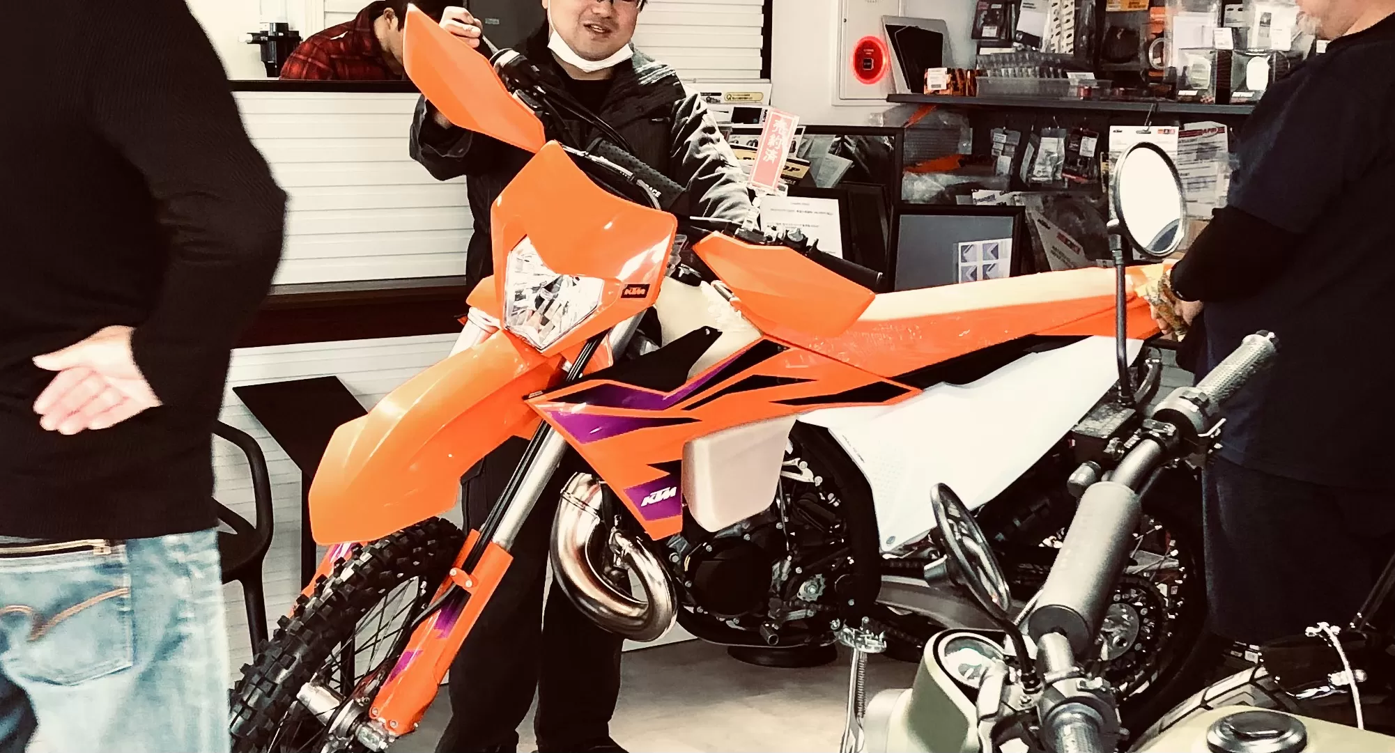 まもなく納車　2024KTM250EXC