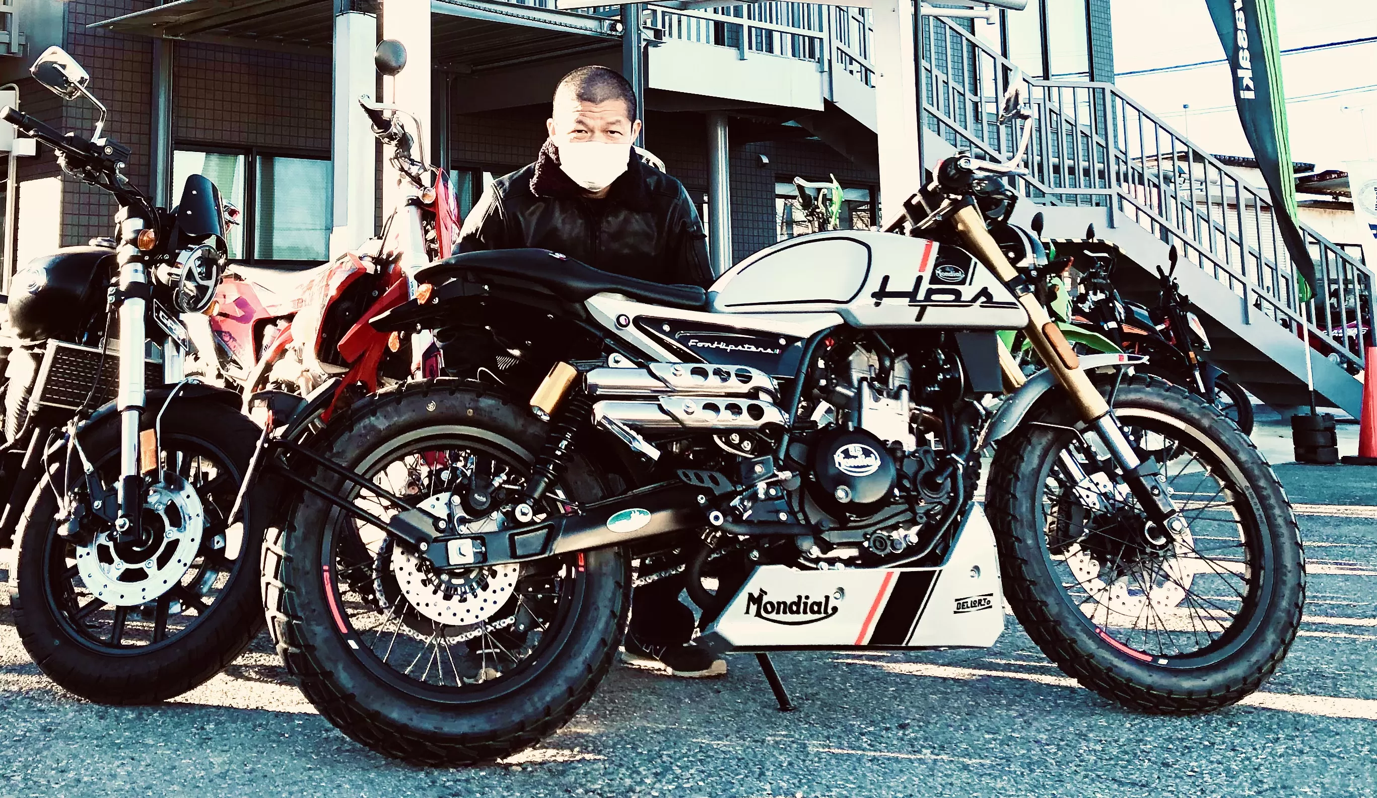 納車　モンディアル#HPS300