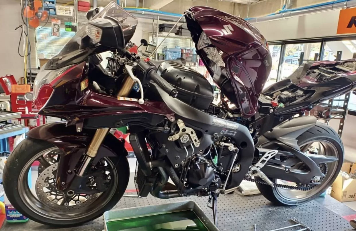 GSX1000Rメンテナンス