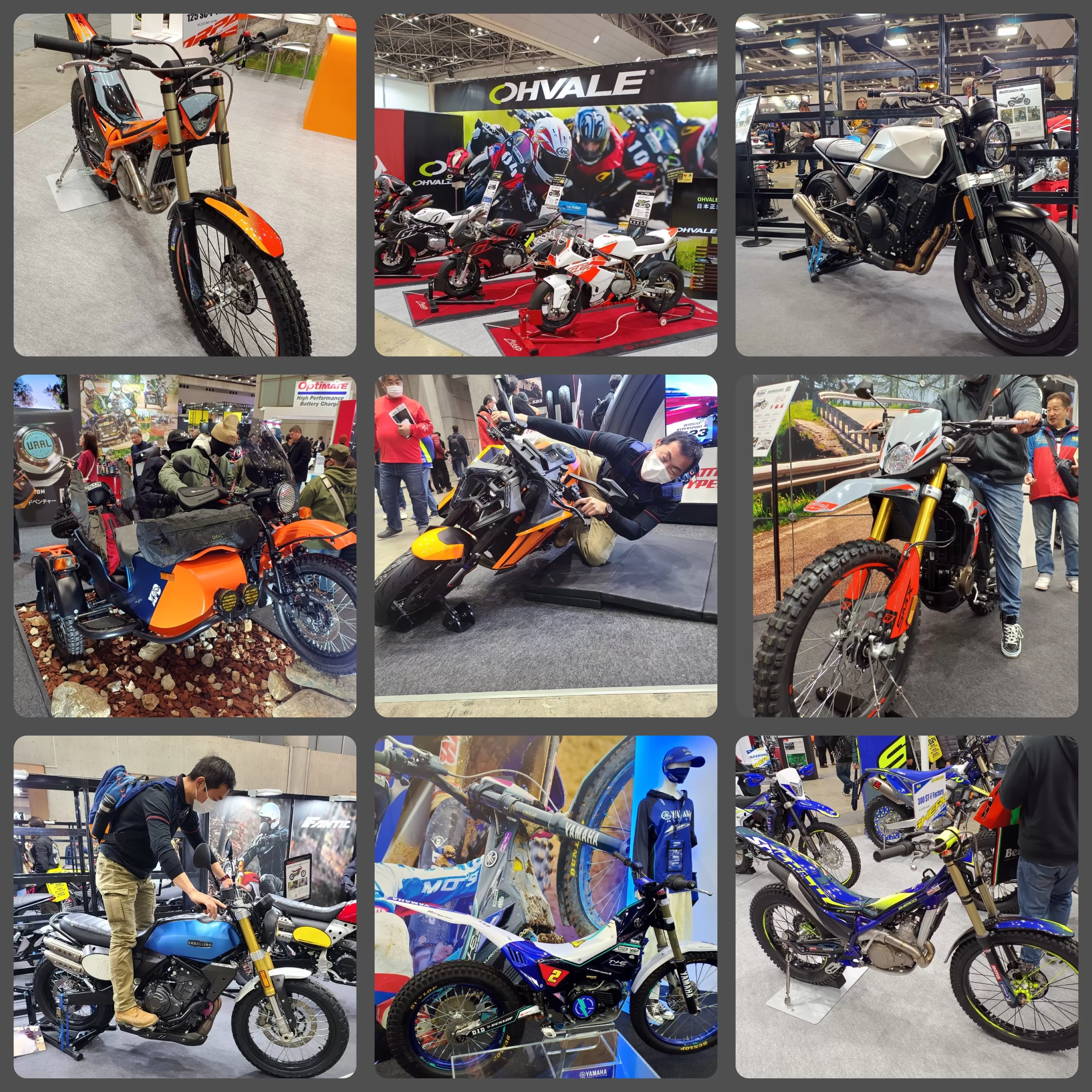 東京モーターサイクルショー レポ　メカガリ編