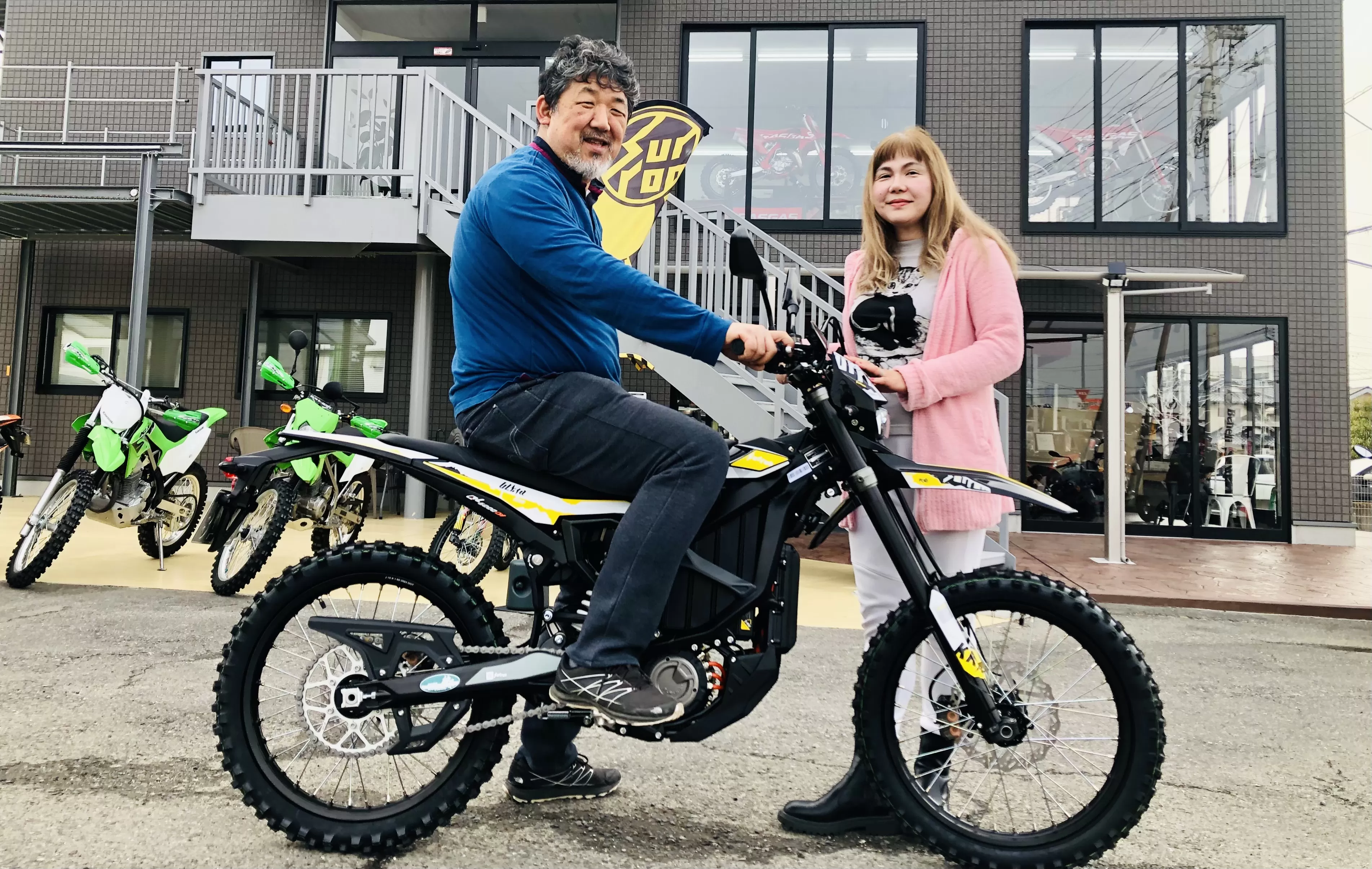 納車 電動軽二輪 #surron#ultrabee