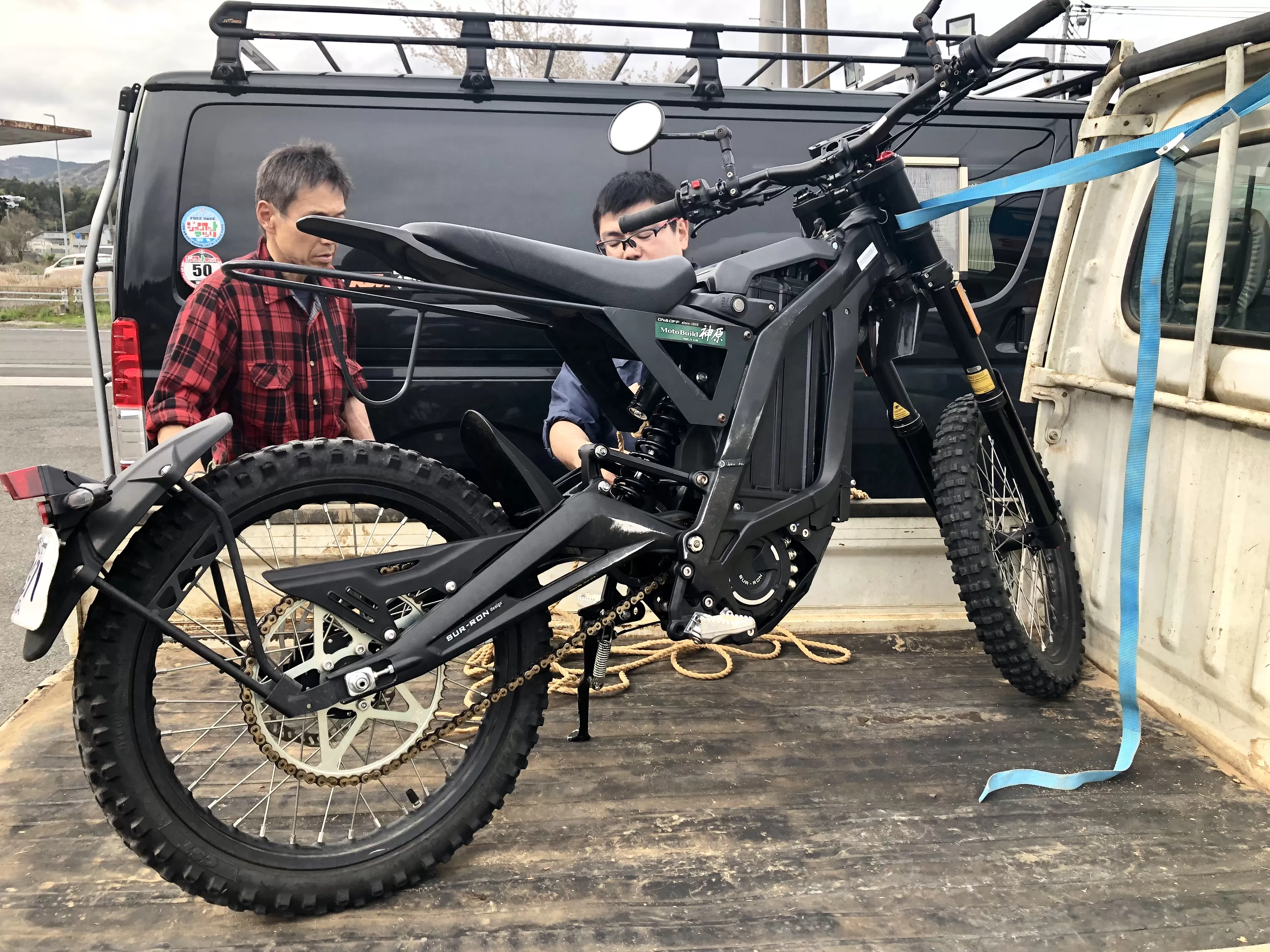 修理　電動#surron かなり丈夫です！