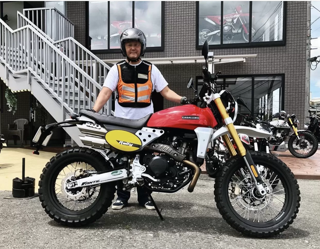 ご試乗　ファンティック#キャバレロラリー500 