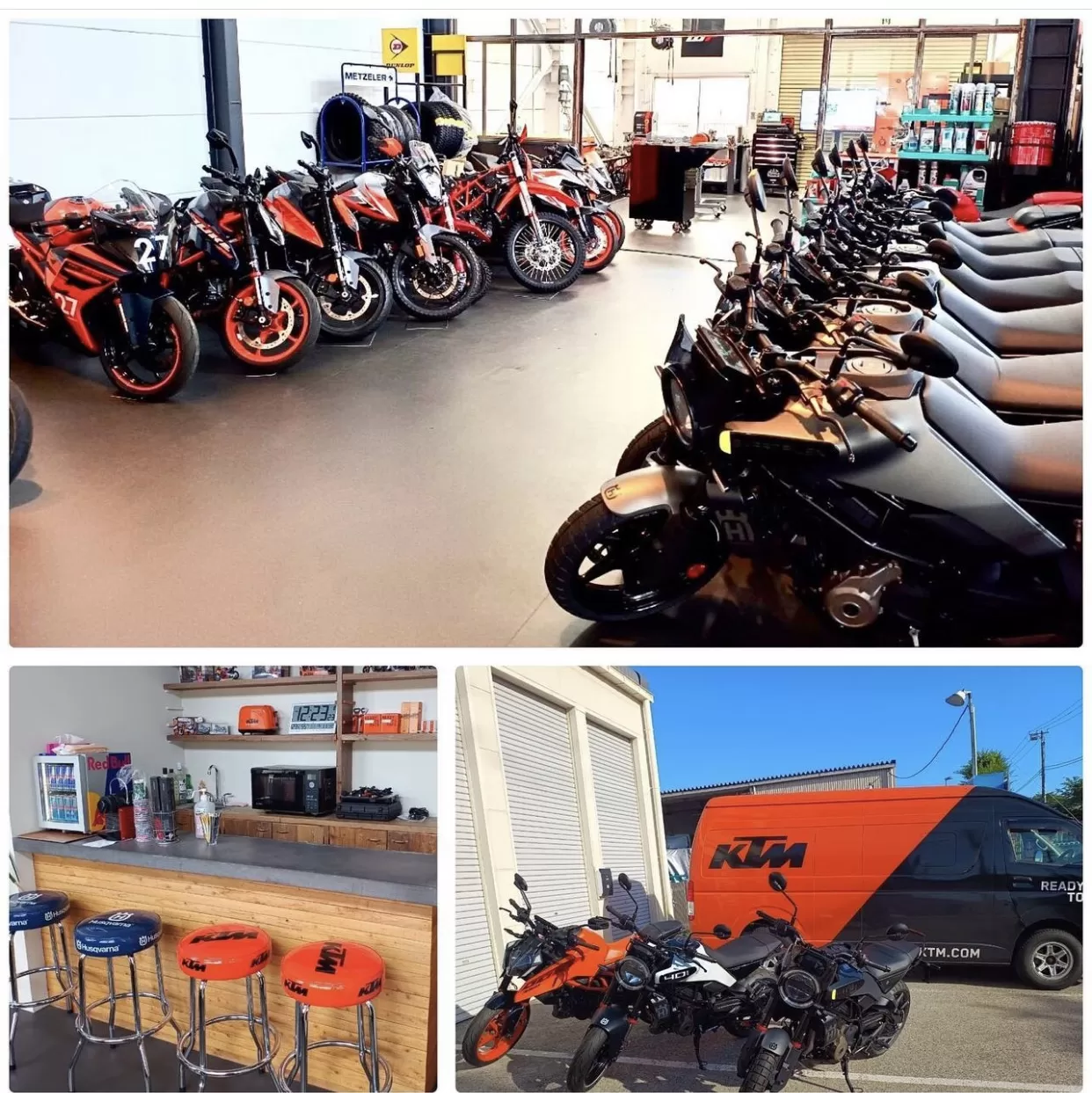 KTMブランド　メカ・トレーニングその1