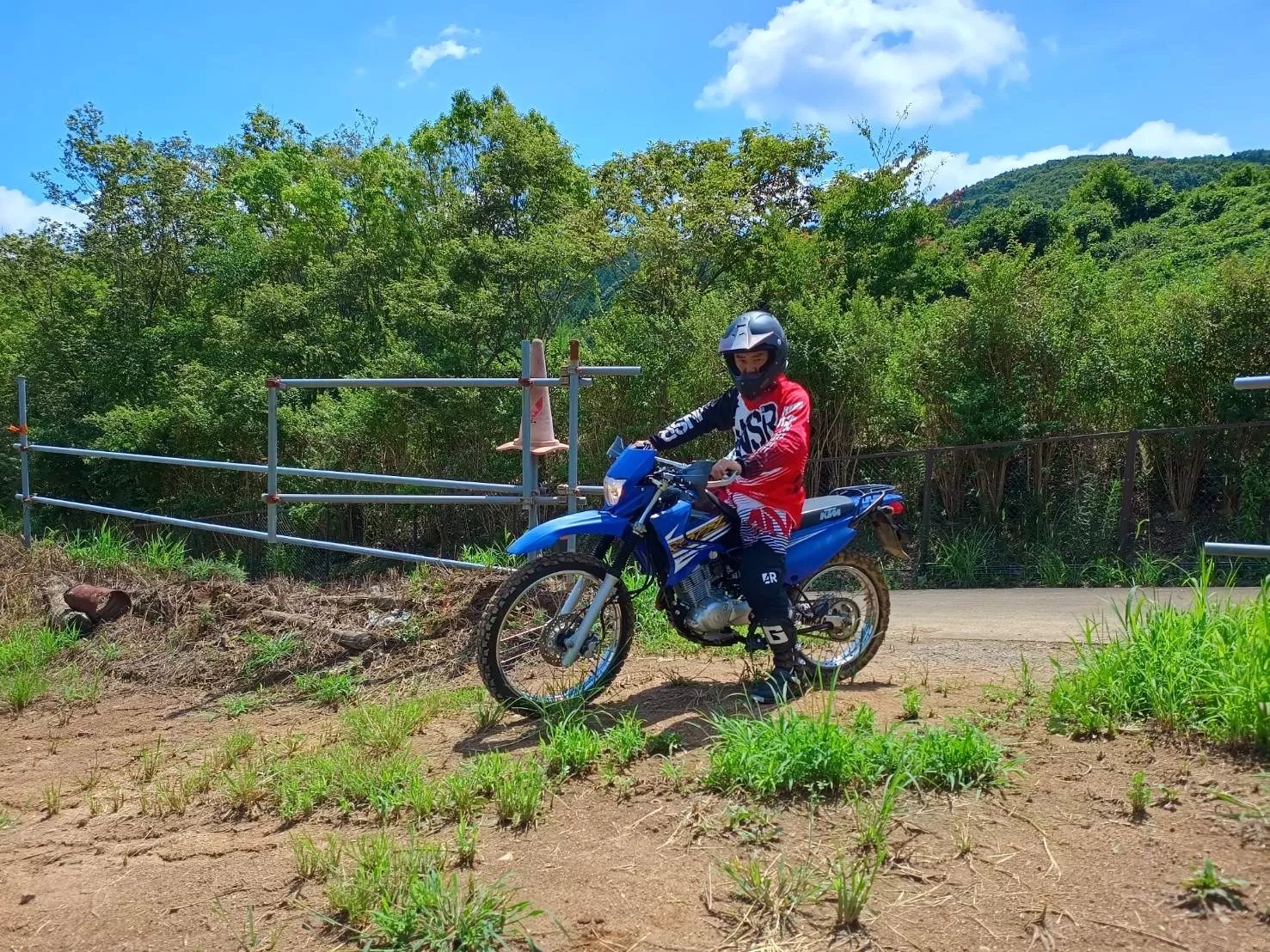 ８月モトビルドオフロードコース