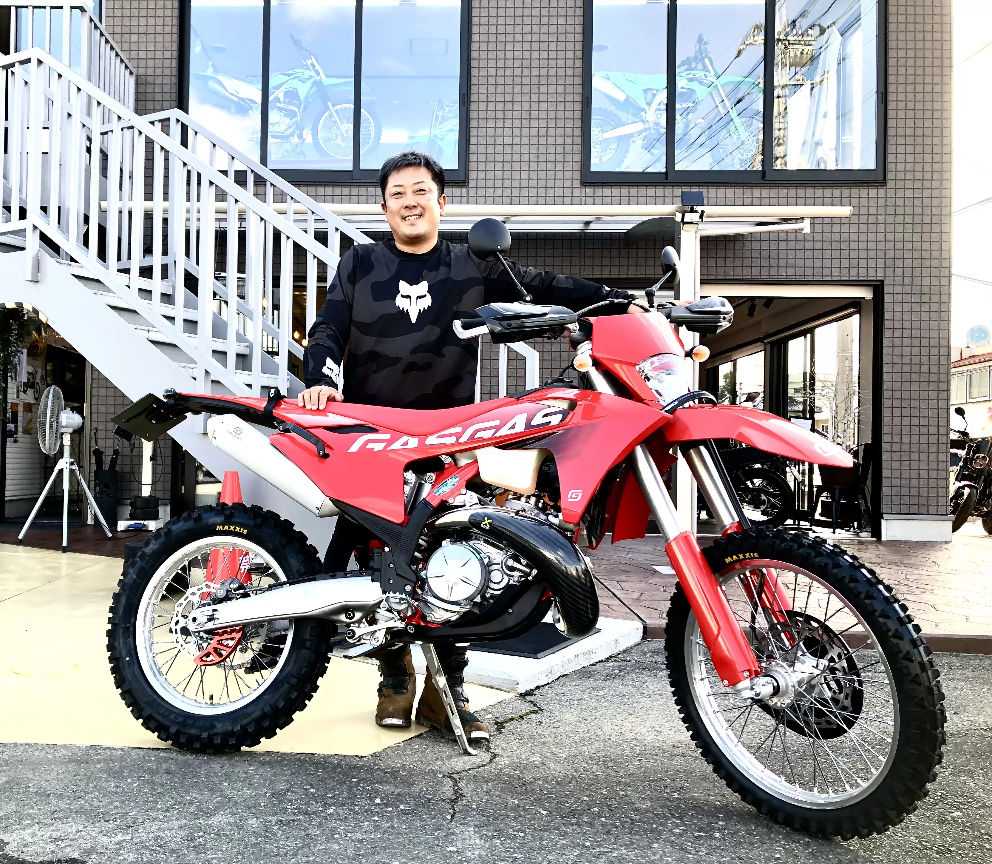 納車#gasgas#ec250#2スト