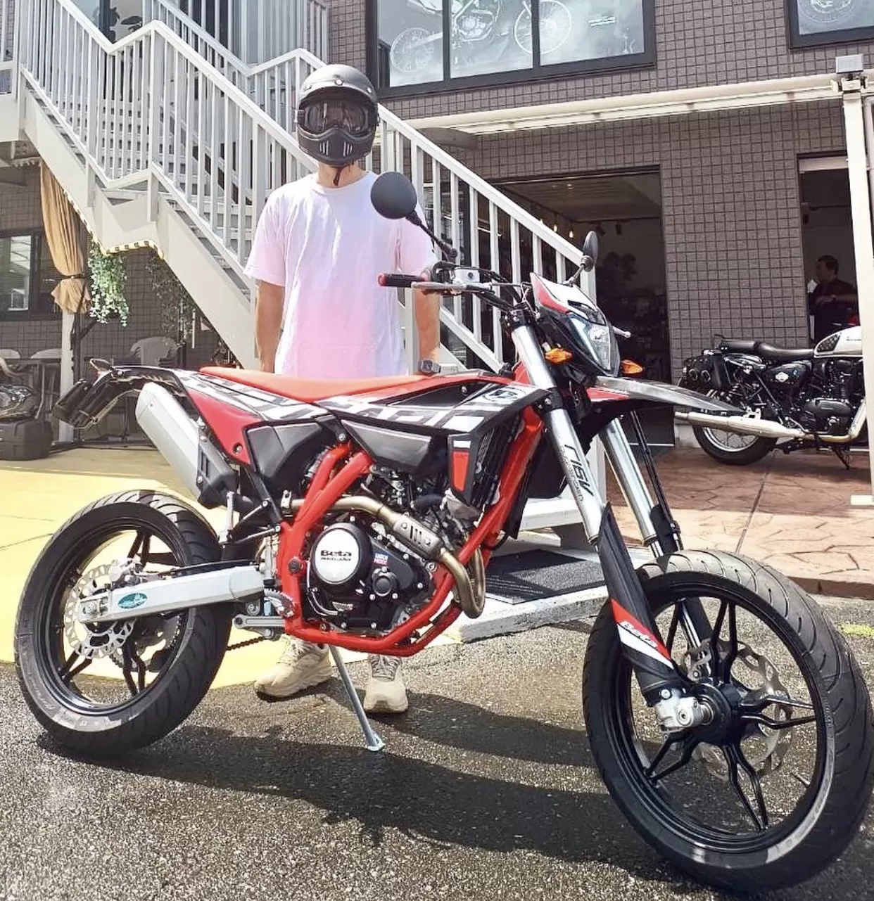 納車#Beta#ベータ #RR4T 125LC モタード