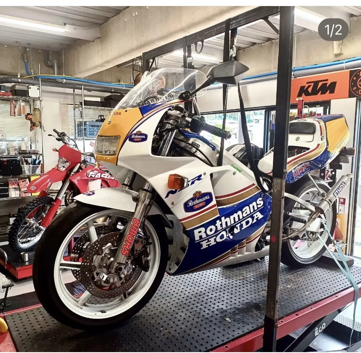 #NSR250　ステムオーバーホール他