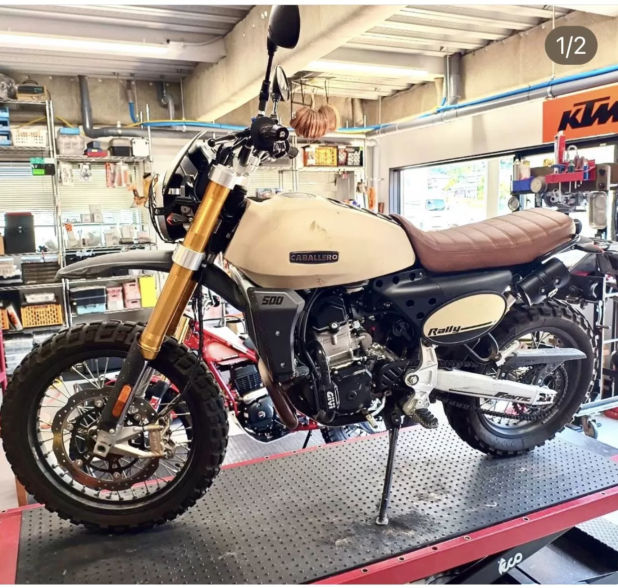 転倒！#ファンティック#キャバレロラリー500