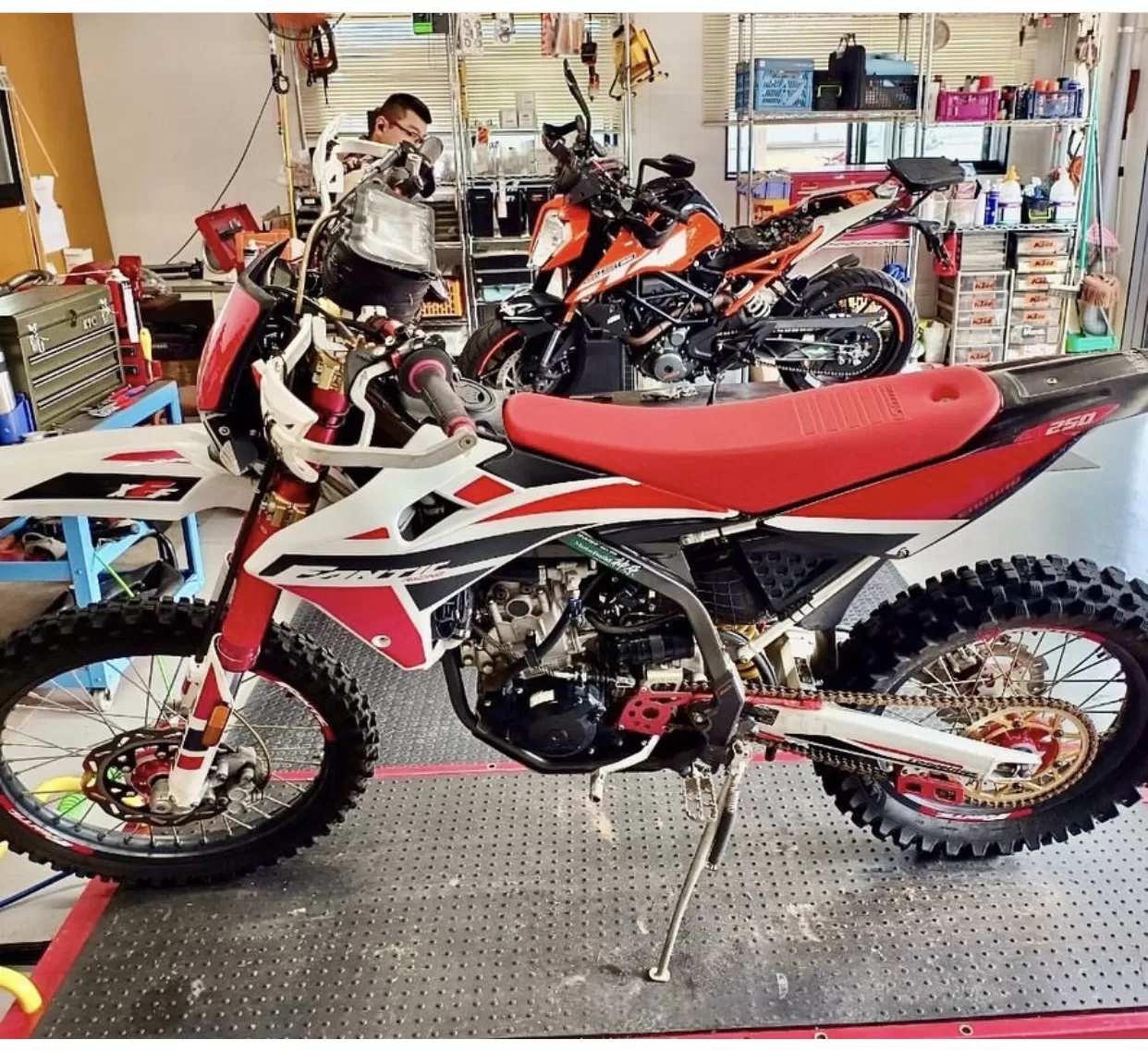 修理#ファンティック#XEF250