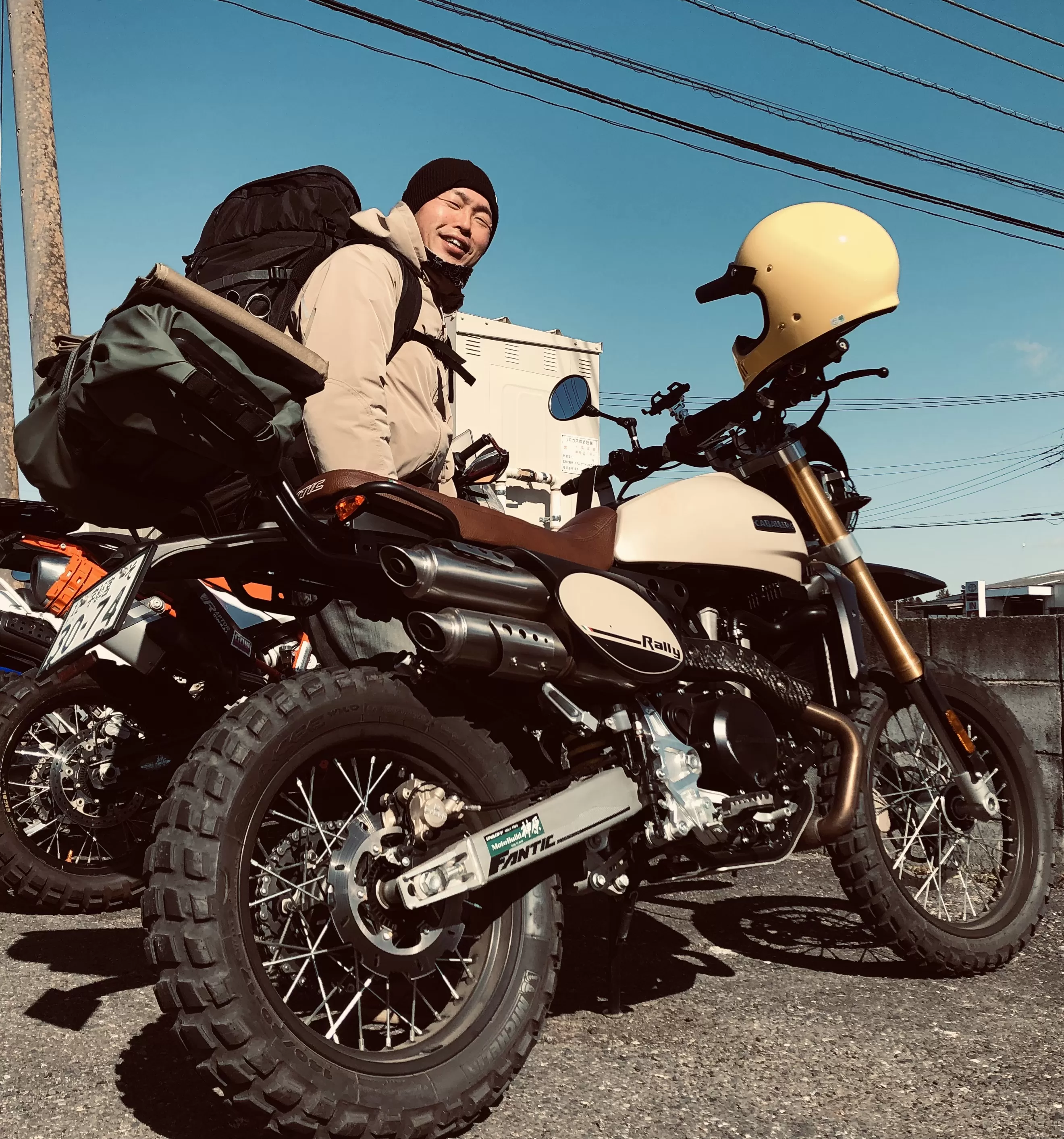 キャバレロラリー500 バルブクリアランス