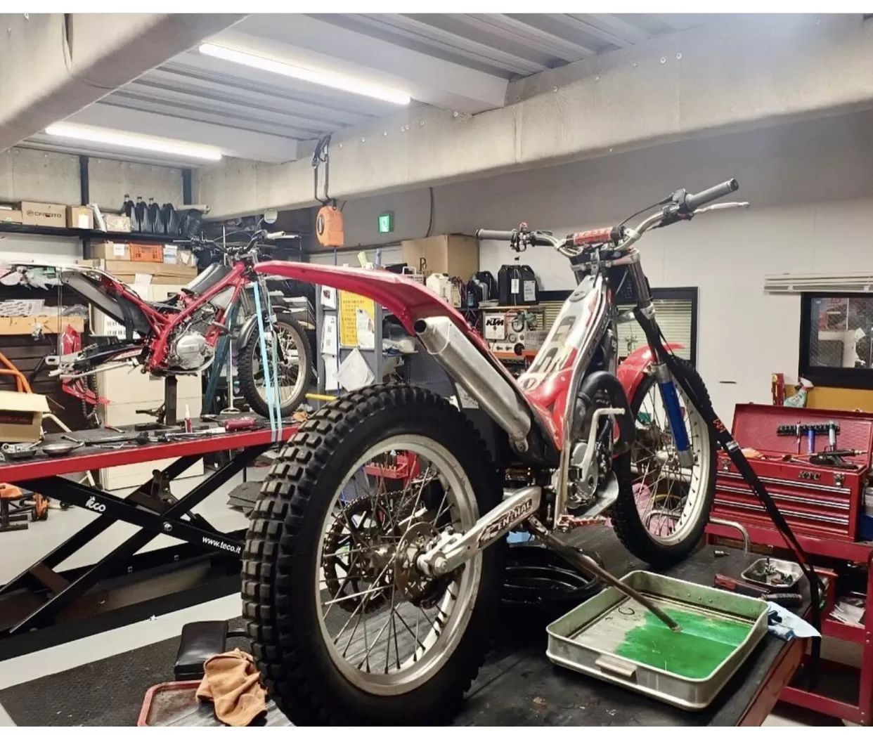 修理#GASGAS  TXT PRO250