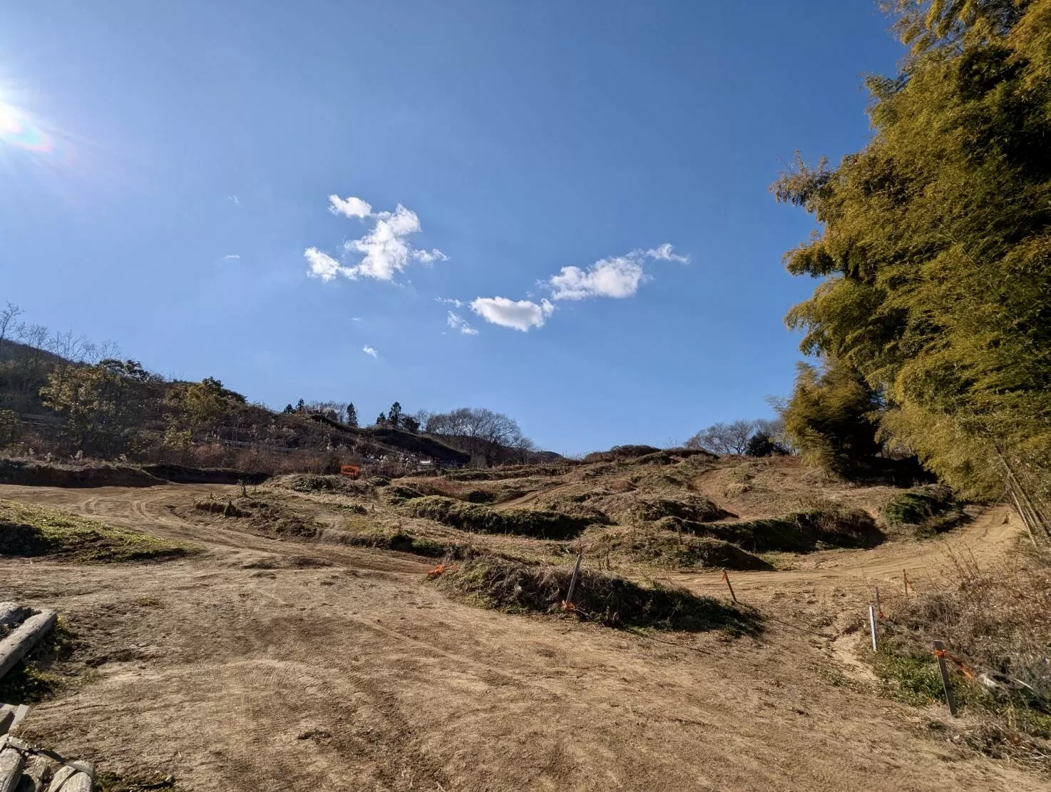 元旦のモトビルコース