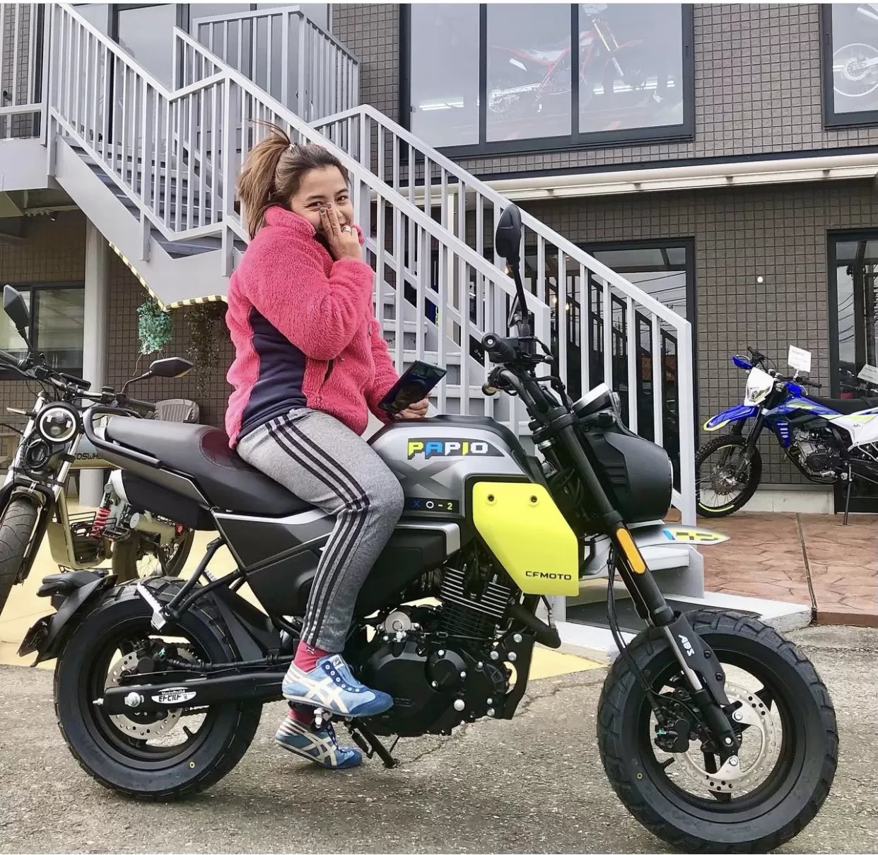 納車#パピオ#papio_xo2 (トレイル)