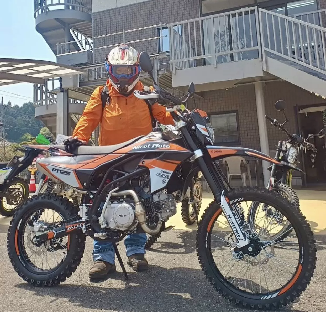 納車#ニコット#pt125