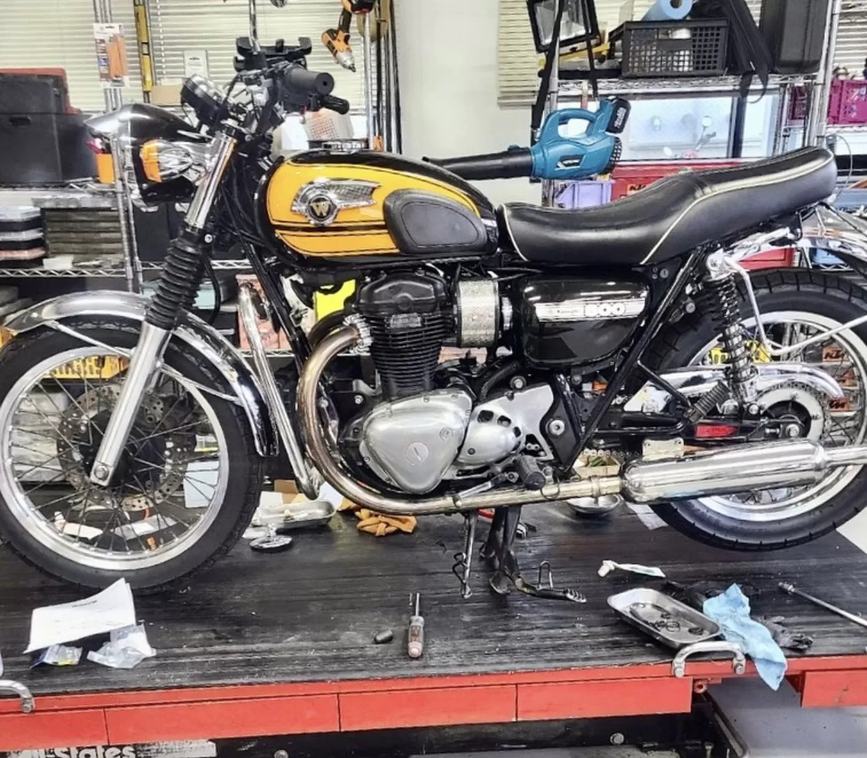 8万キロ以上走った#W800
