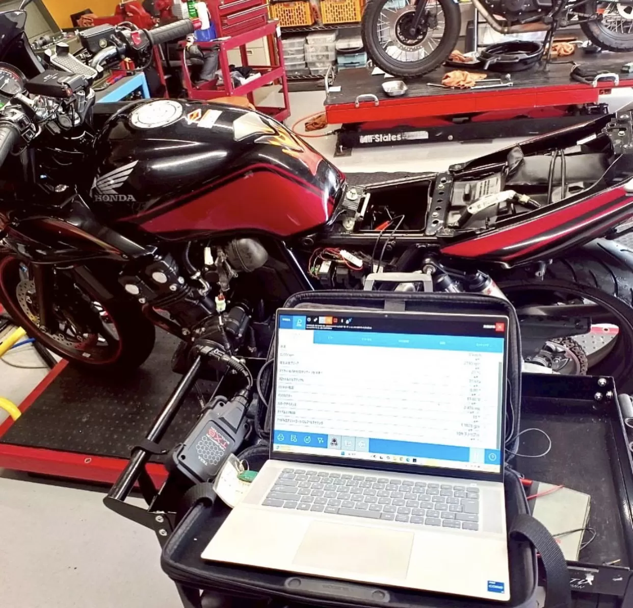 エンジン停止#CB400SF