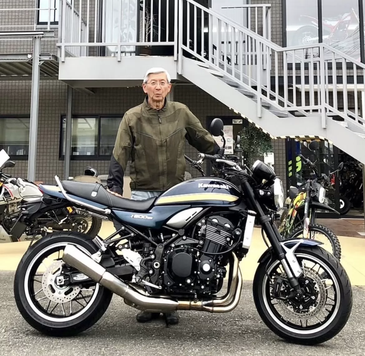 納車#カワサキ#z900rs 