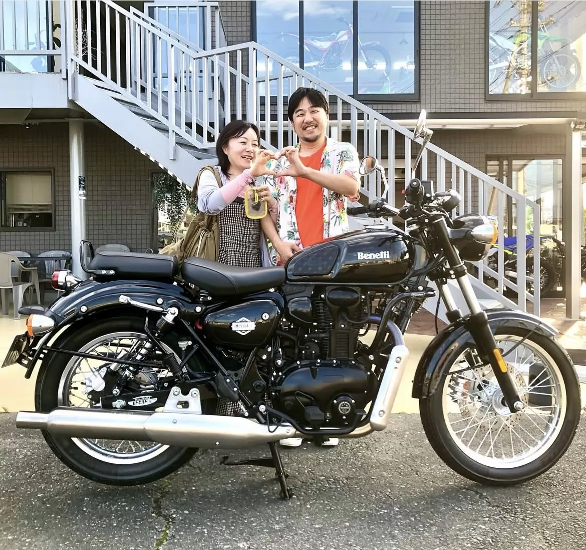 納車#インペリアーレ400 ベネリ