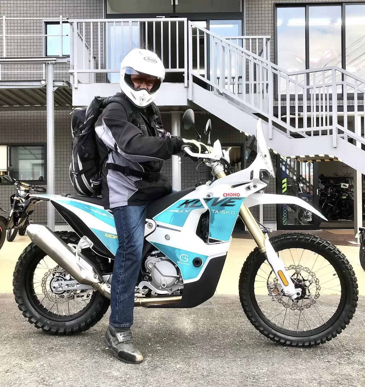 納車#KOVE#450rally 