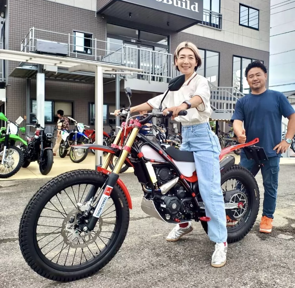 納車#テナシオン　#TWJ200L