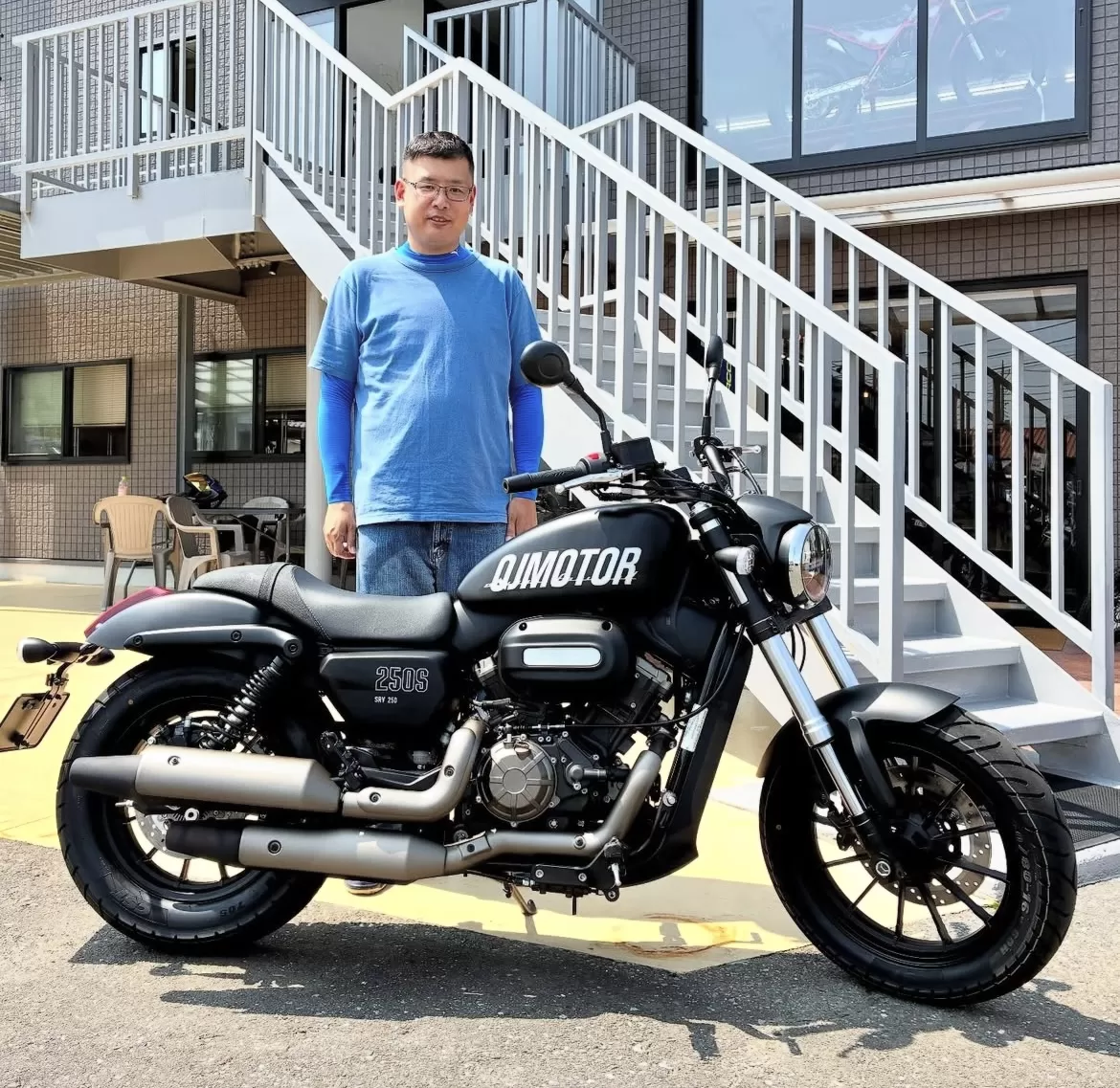 納車#qjmotor #SRV250 