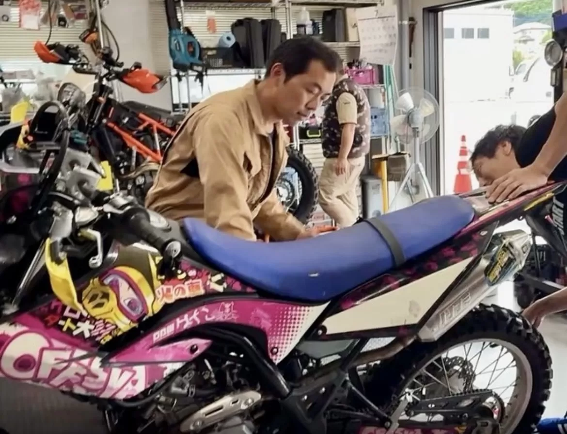 走行中にFIランプが点灯した#wr155r