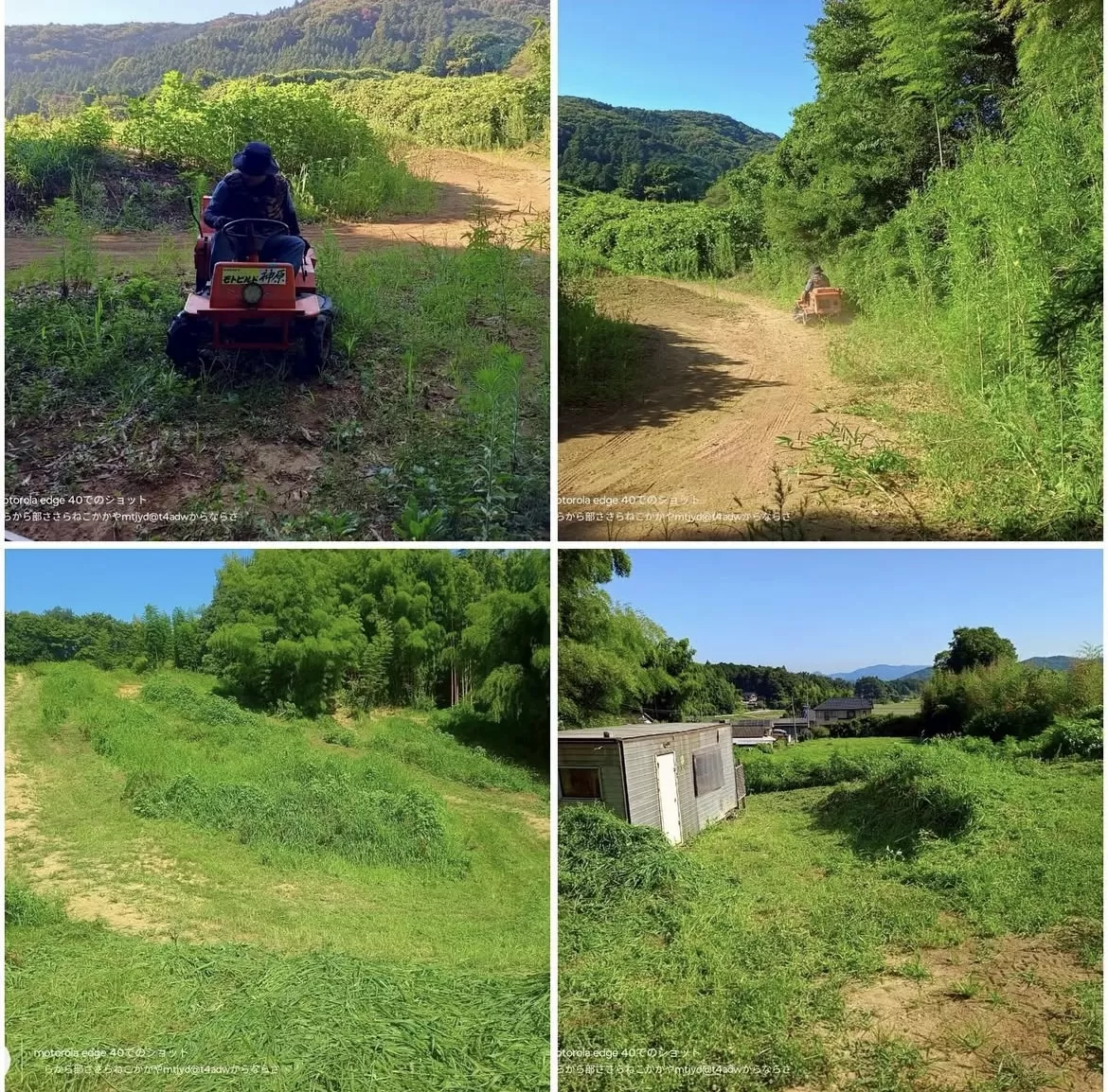 7月2回目モトビルド練習コース整備