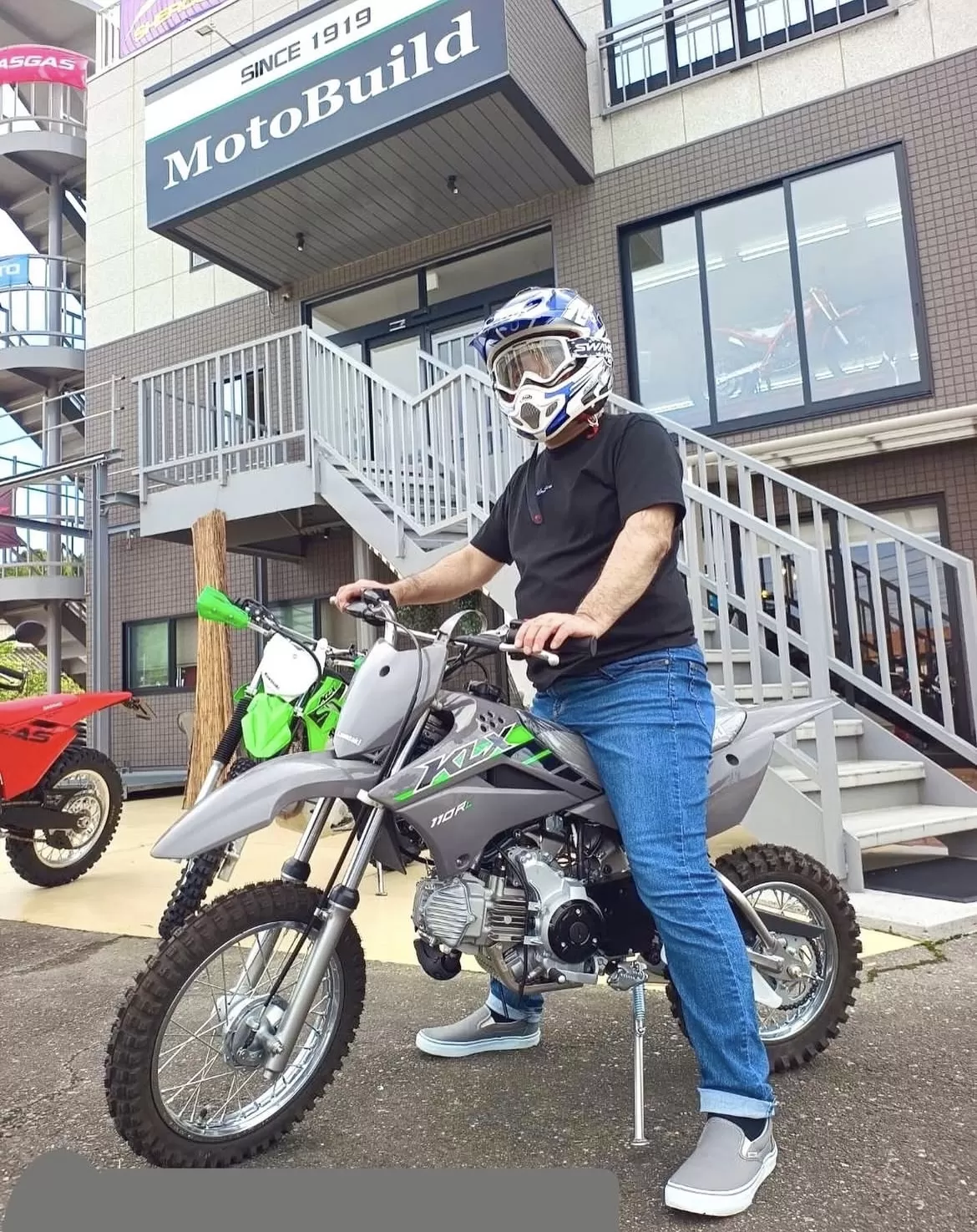 納車カワサキ#KLX110R L