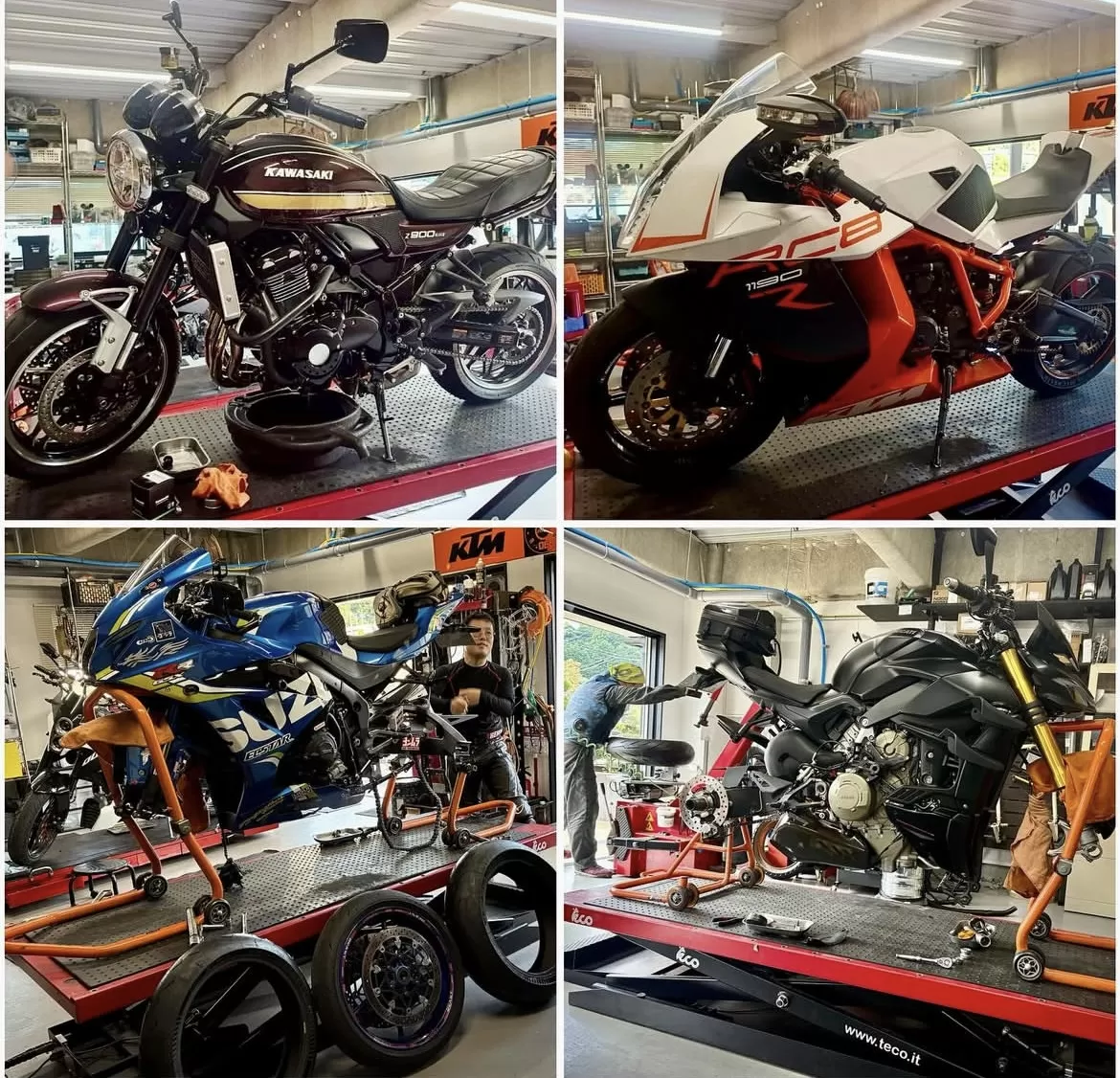 モトビルドオイル✖️ktm ducati  kawasaki  #suzuki 