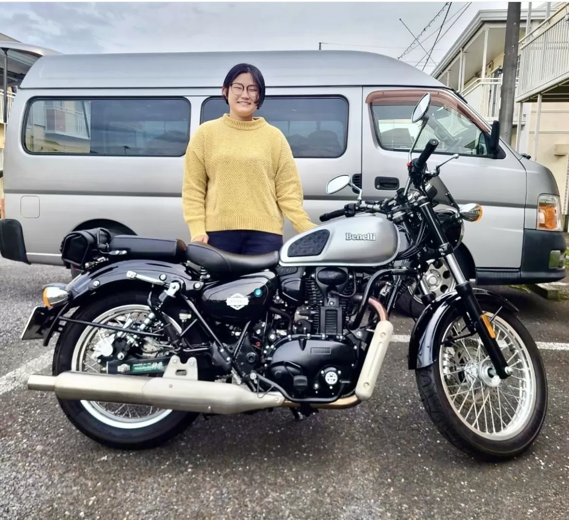 納車#ベネリ#インペリアーレ400