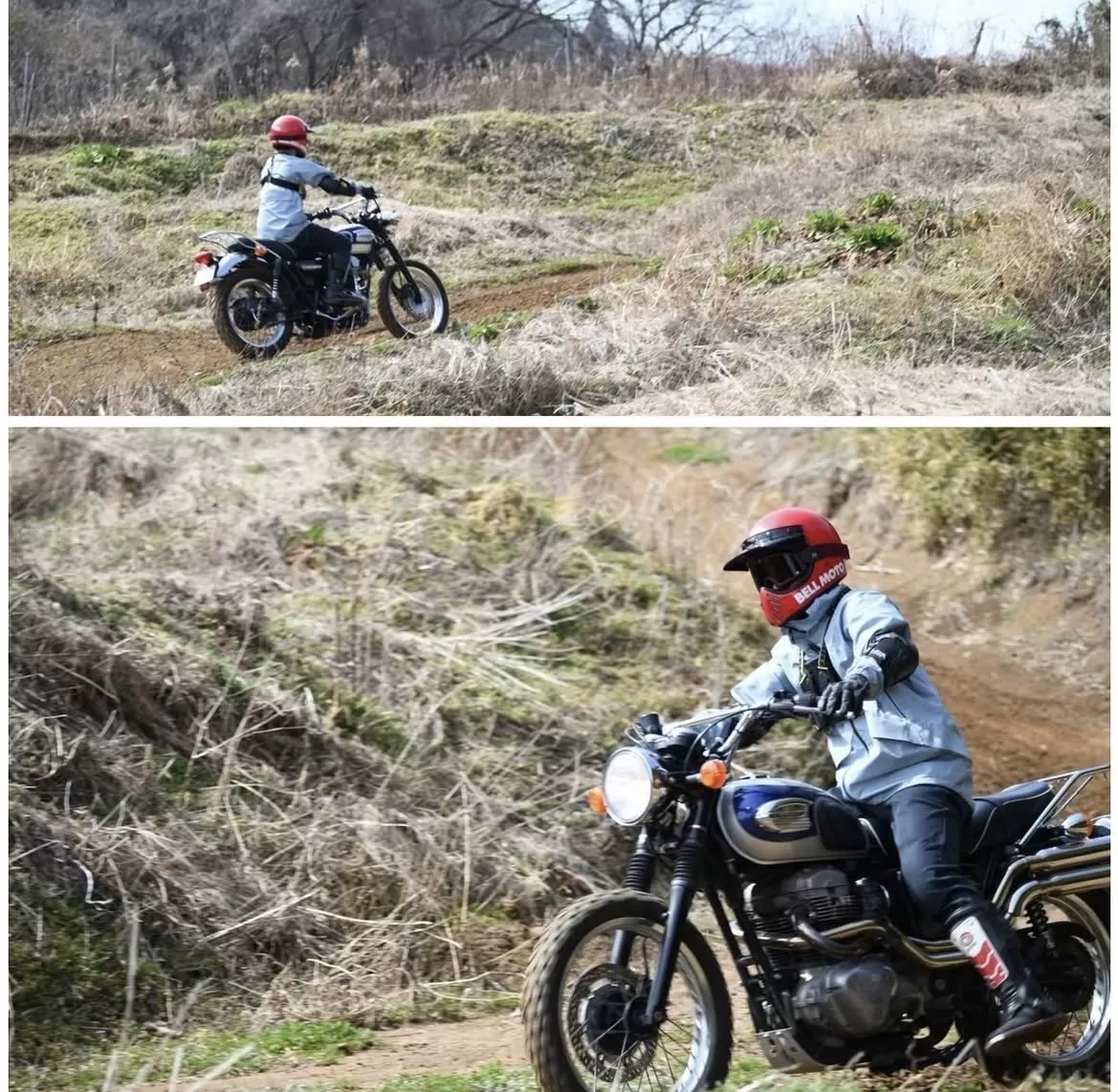 W650in３月モトビル練習コース