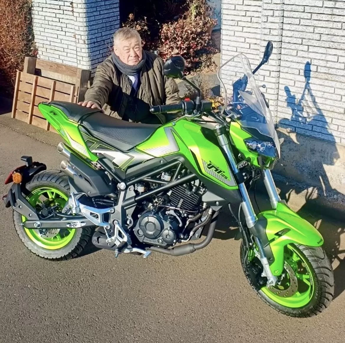 納車#ベネリ#TNT125